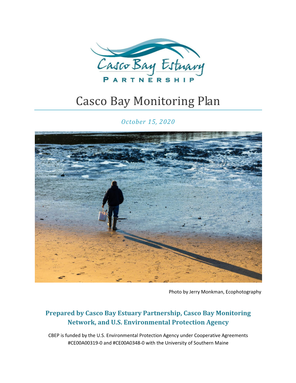Casco Bay Monitoring Plan, 10-15-20