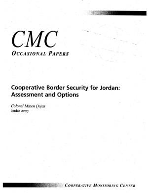 Cooperative Border Security for Jordan: Assessment and Options