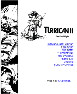 The Turrican 2 Manual