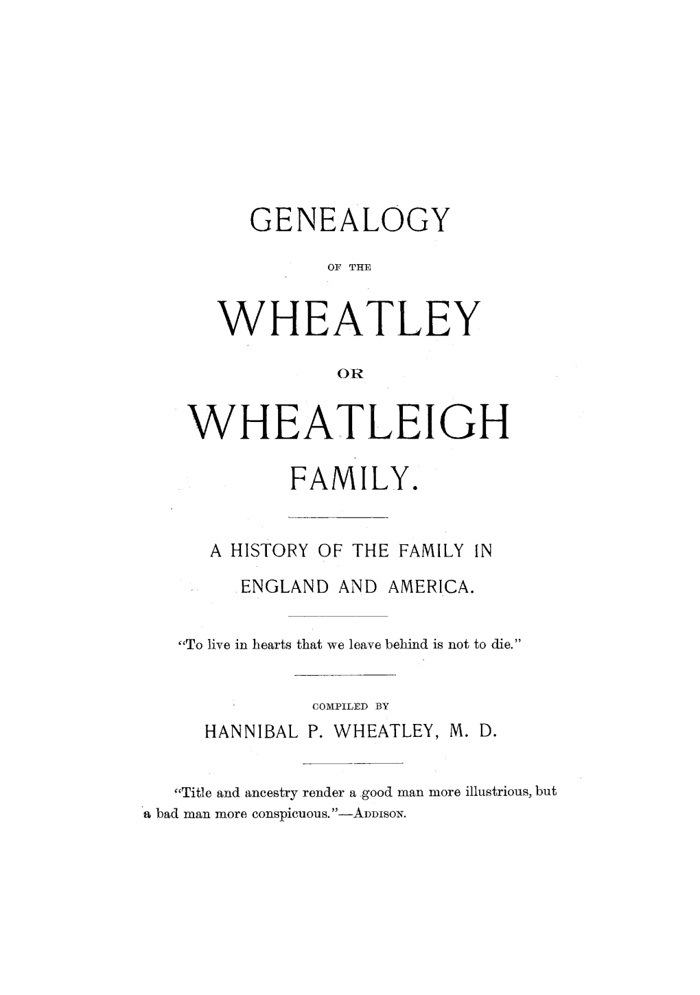 Wheatley Wheatleigh