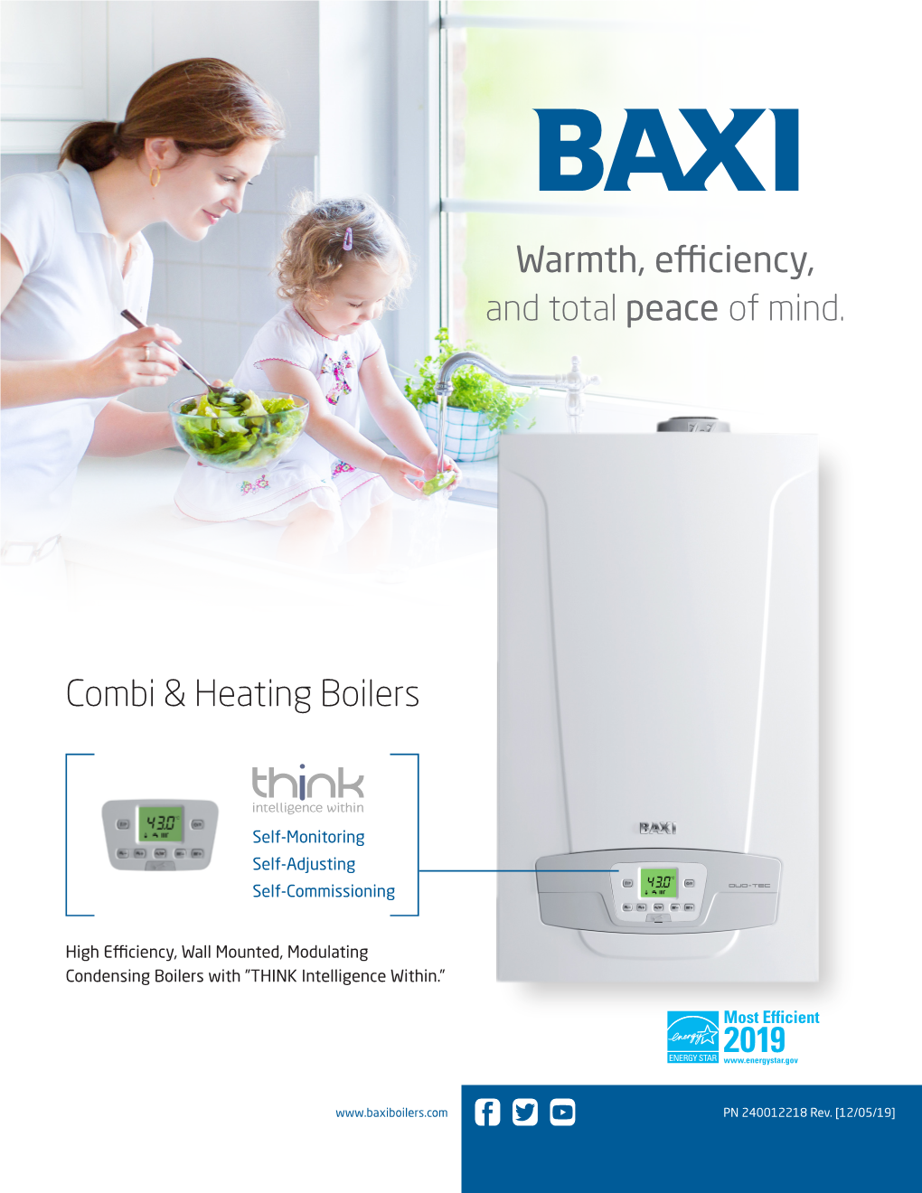 Warmth, Efficiency, and Total Peace of Mind. Combi & Heating Boilers