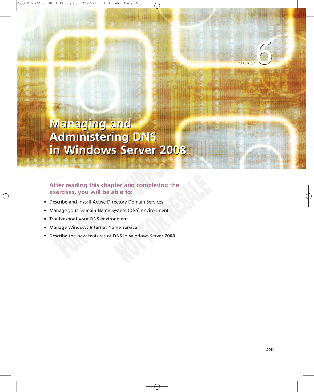 Managing and Administering DNS in Windows Server 2008 Managing