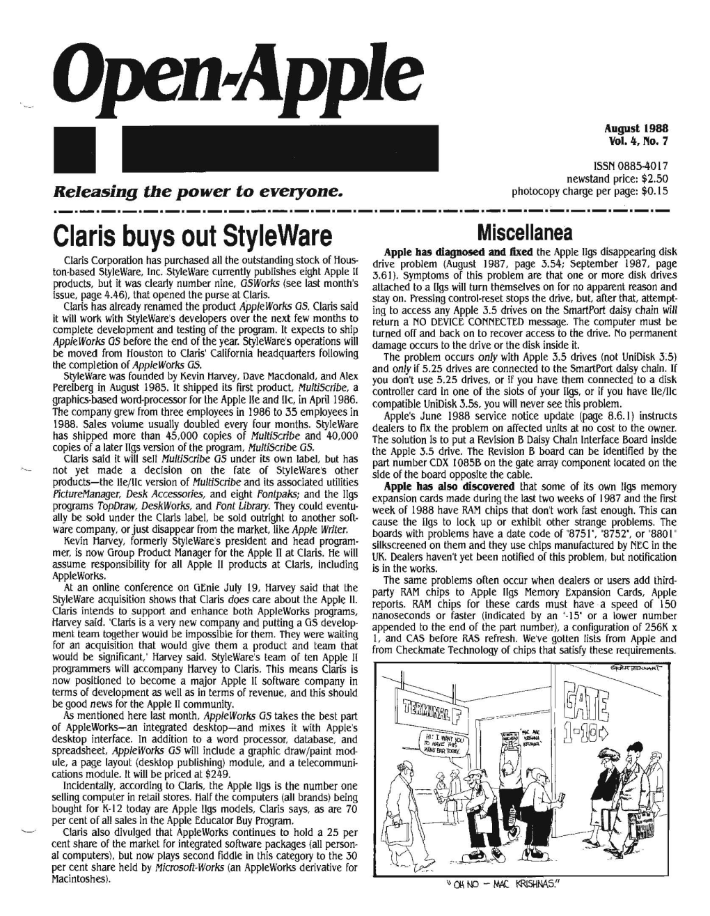 Claris Buys out Styleware