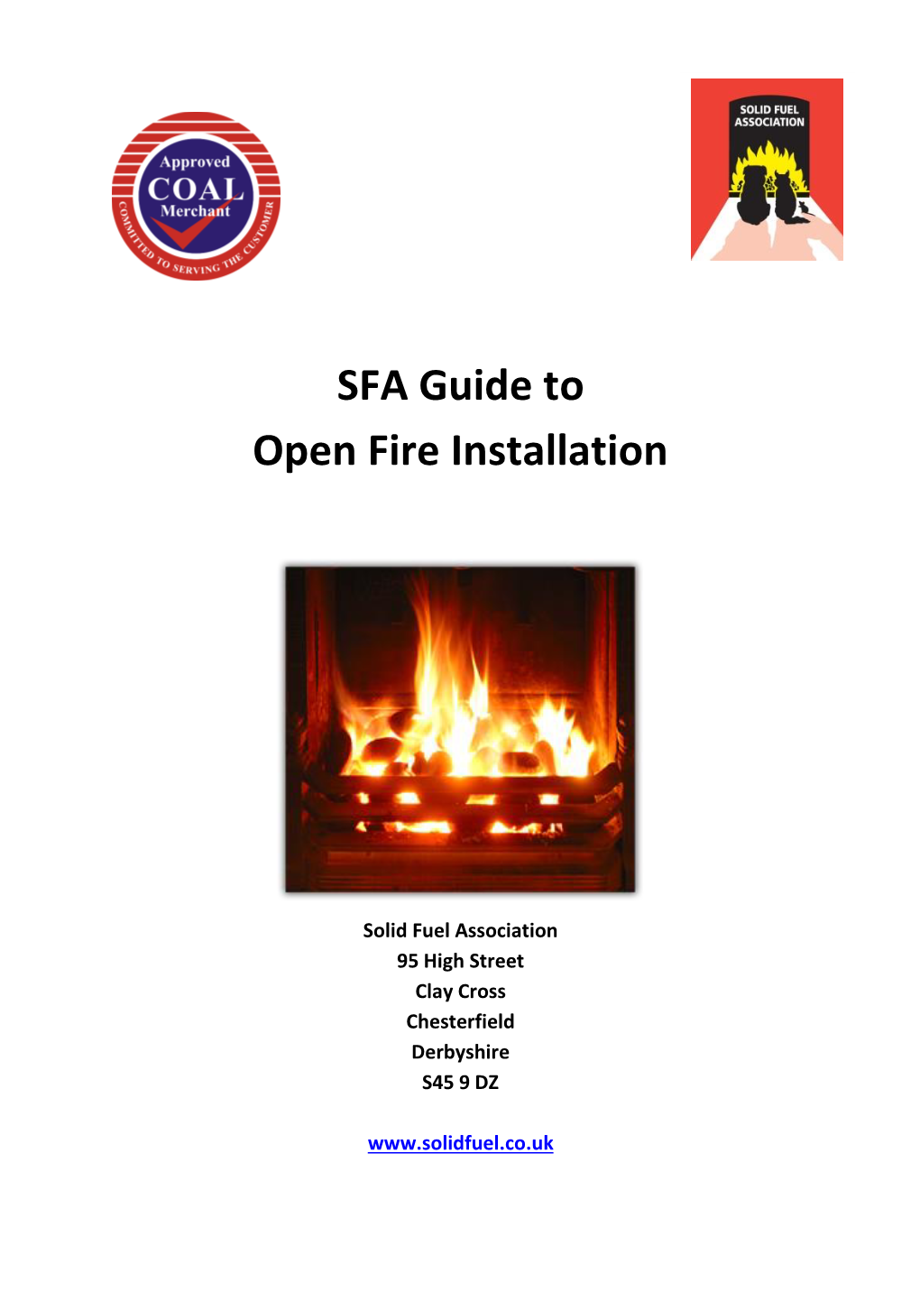 SFA Guide to Open Fire Installation