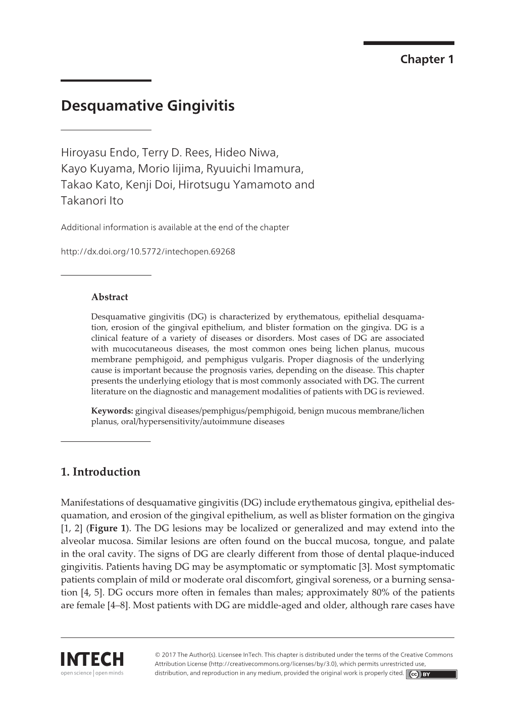 Desquamative Gingivitis Desquamative Gingivitis