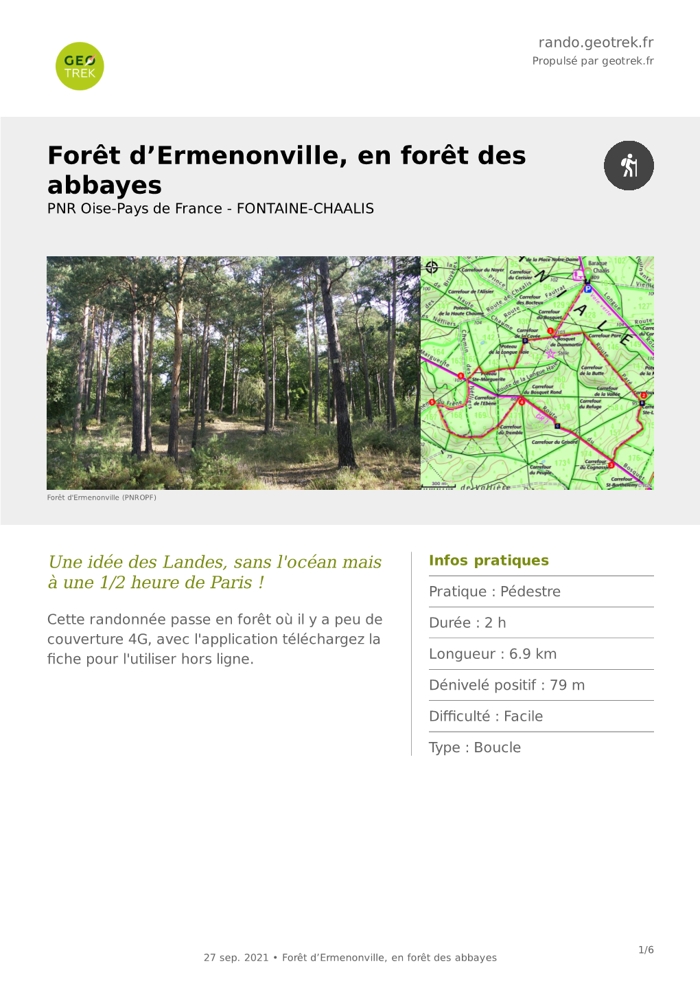 Forêt D'ermenonville, En Forêt Des Abbayes