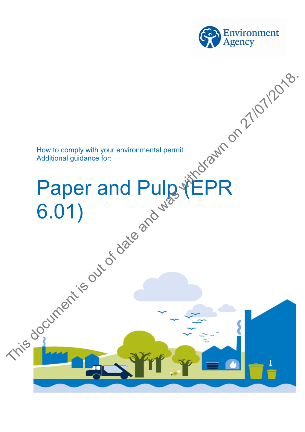 How to Comply with Your Environmental Permit Additional Guidance For