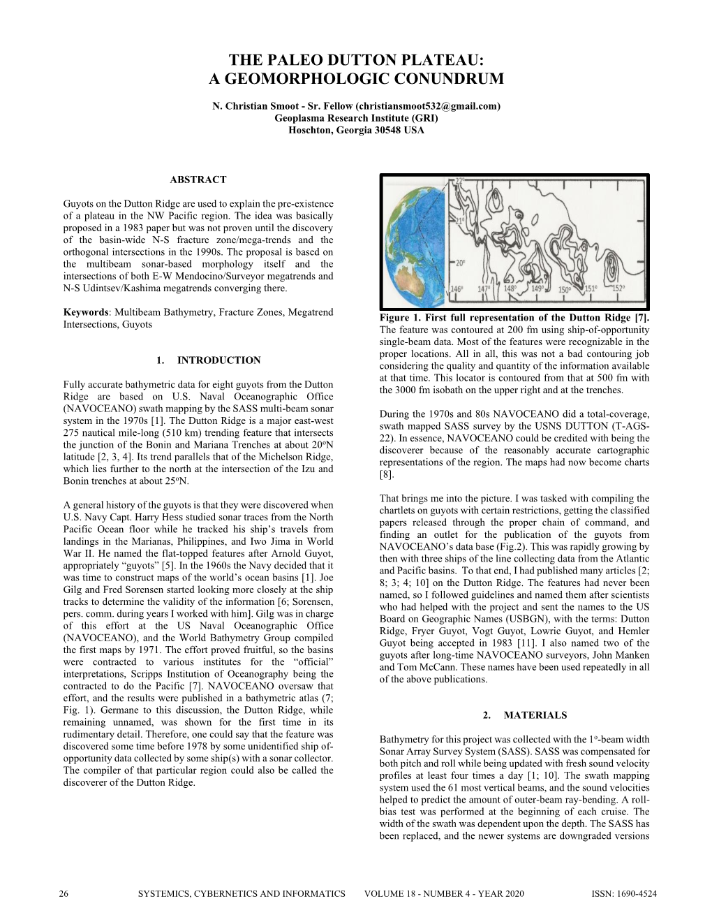 The Paleo Dutton Plateau: a Geomorphologic Conundrum