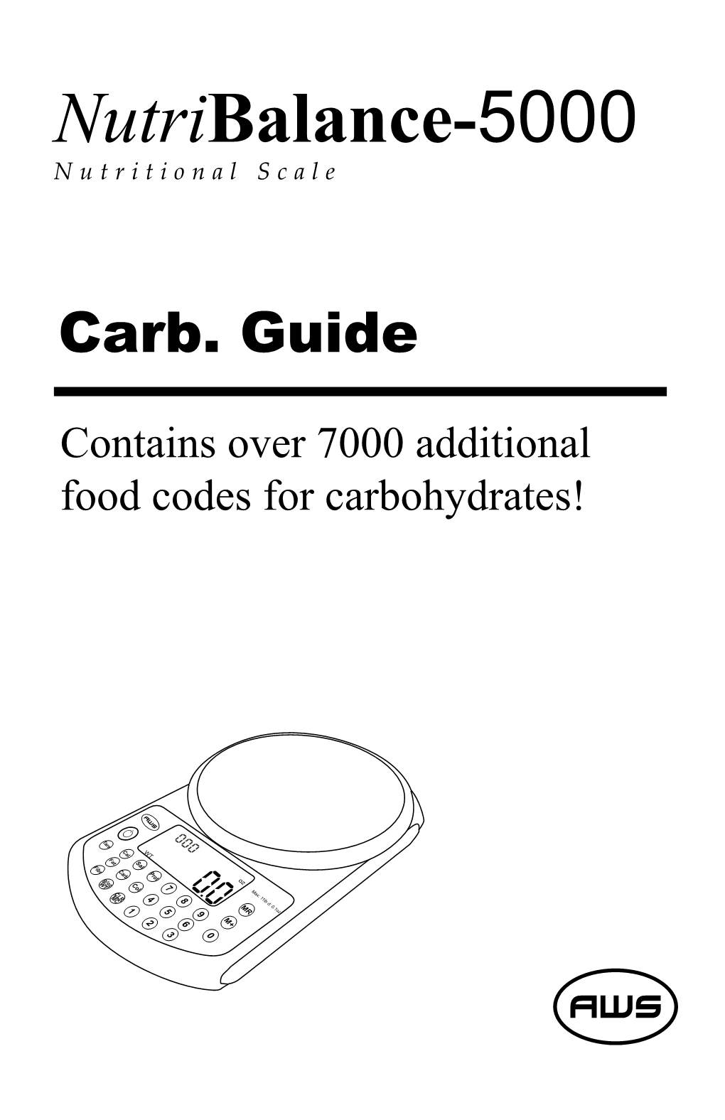 Nutribalance-5000 Nutritional Scale