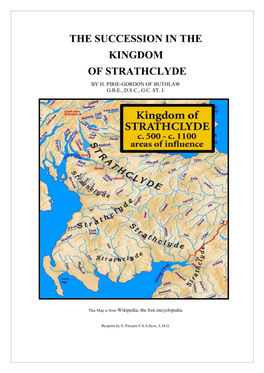 The Succession in the Kingdom of Strathclyde
