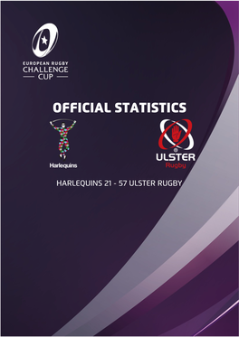 Official Match Statistics