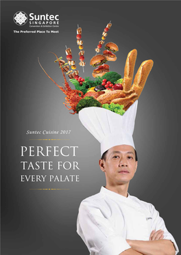 Suntec Cuisine 2017 Pages TABLE of CONTENTS Pages