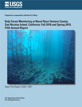 Kelp Forest Monitoring at Naval Base Ventura County, San Nicolas Island, California: Fall 2018 and Spring 2019, Fifth Annual Report