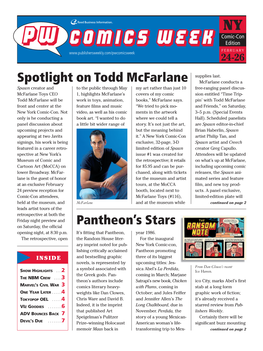 Spotlight on Todd Mcfarlane Pantheon's Stars