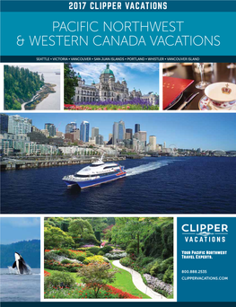 Pacific Northwest & Western Canada Vacations