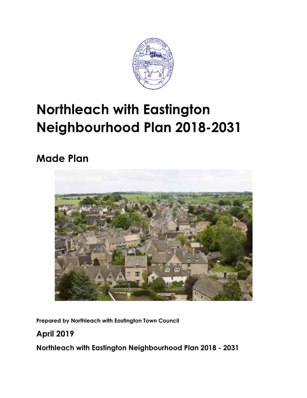 Northleach with Eastington Neighbourhood Plan 2018-2031