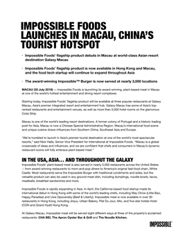 Press Release Galaxy Macau.Key