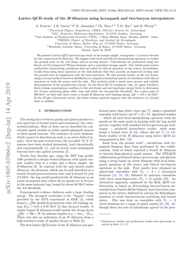 Lattice QCD Study of the $ H $ Dibaryon Using Hexaquark and Two