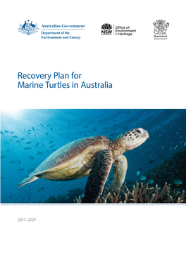 Recovery Plan for Marine Turtles in Australia 2017