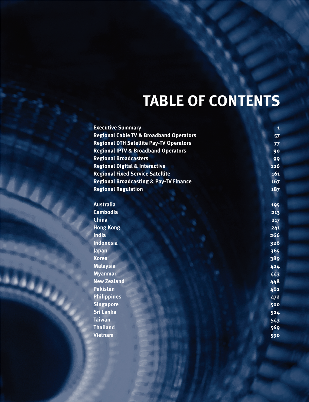 Table of Contents