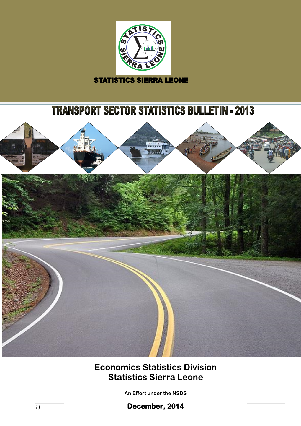 Transport Sector Statistics Bulletin