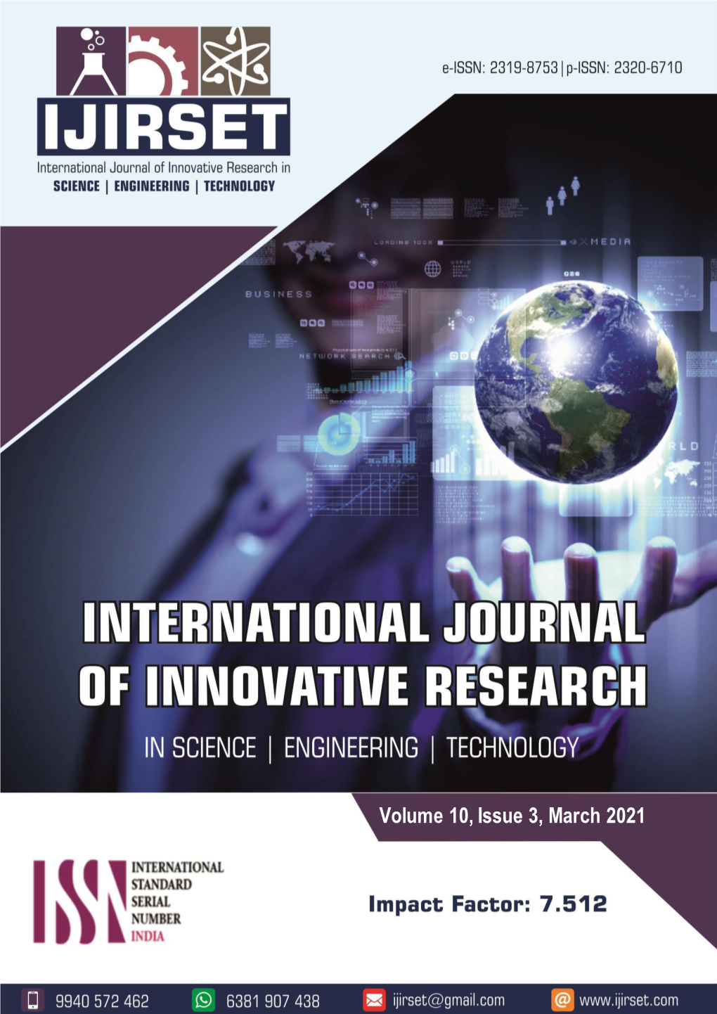 Volume 10, Issue 3, March 2021