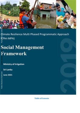 Social Management Framework, July 2021