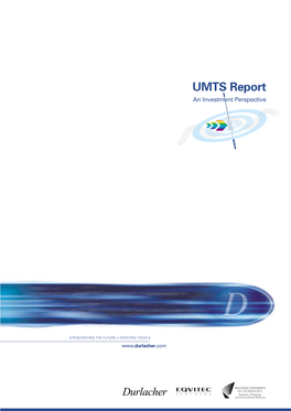 UMTS Report an Investment Perspective