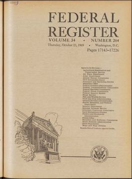Federal Register Volume 34