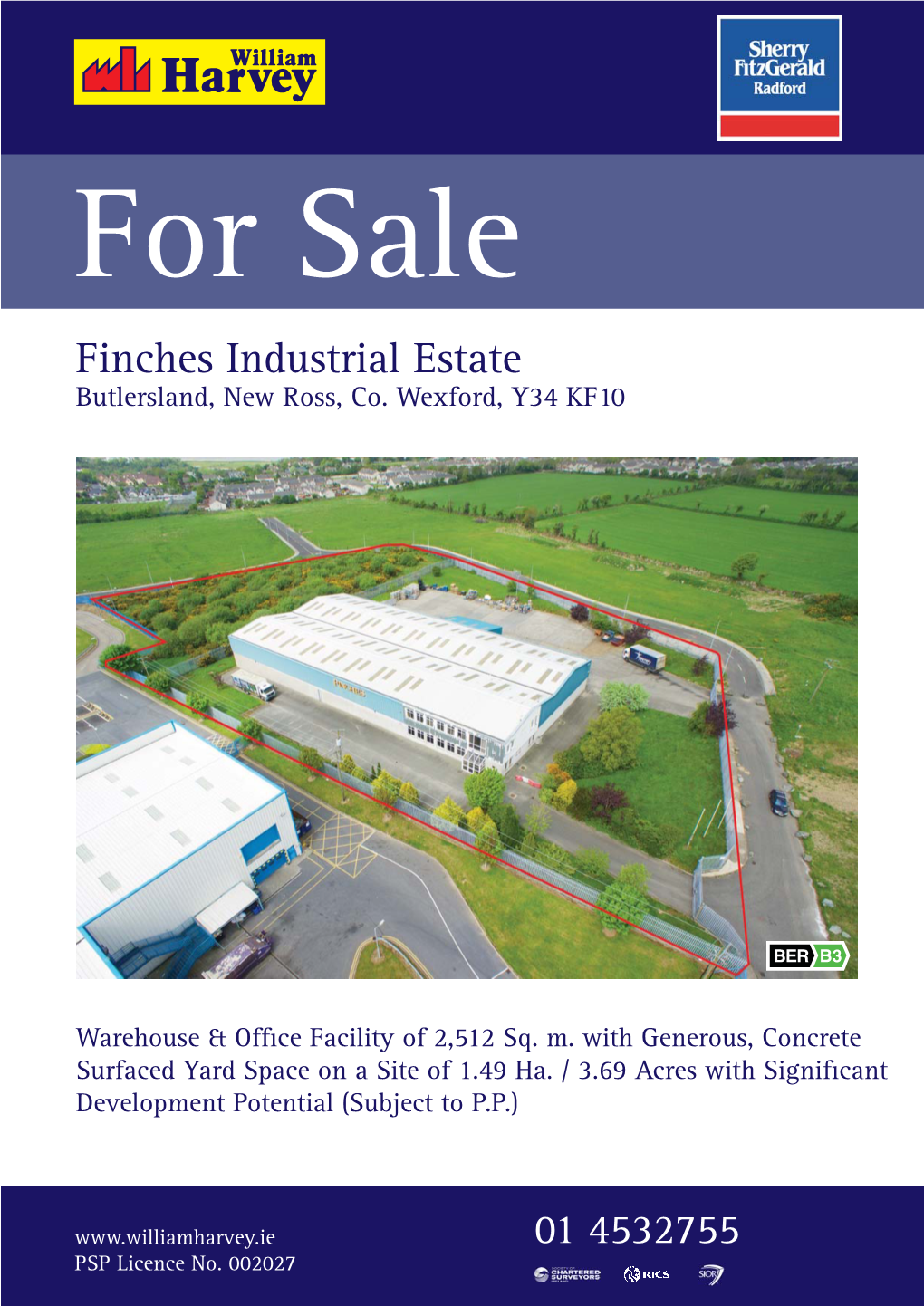 Finches Industrial Estate Butlersland, New Ross, Co