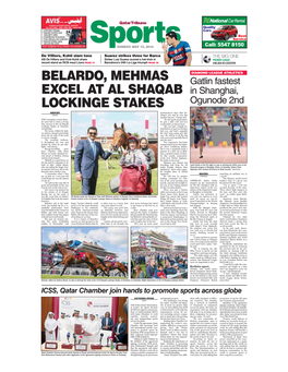 Belardo, Mehmas Excel at Al Shaqab Lockinge Stakes