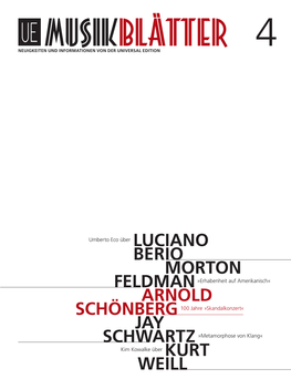 Berio Morton Feldman