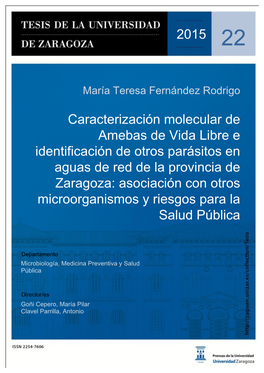 Caracterización Molecular De Amebas De Vida Libre E Identif(...)