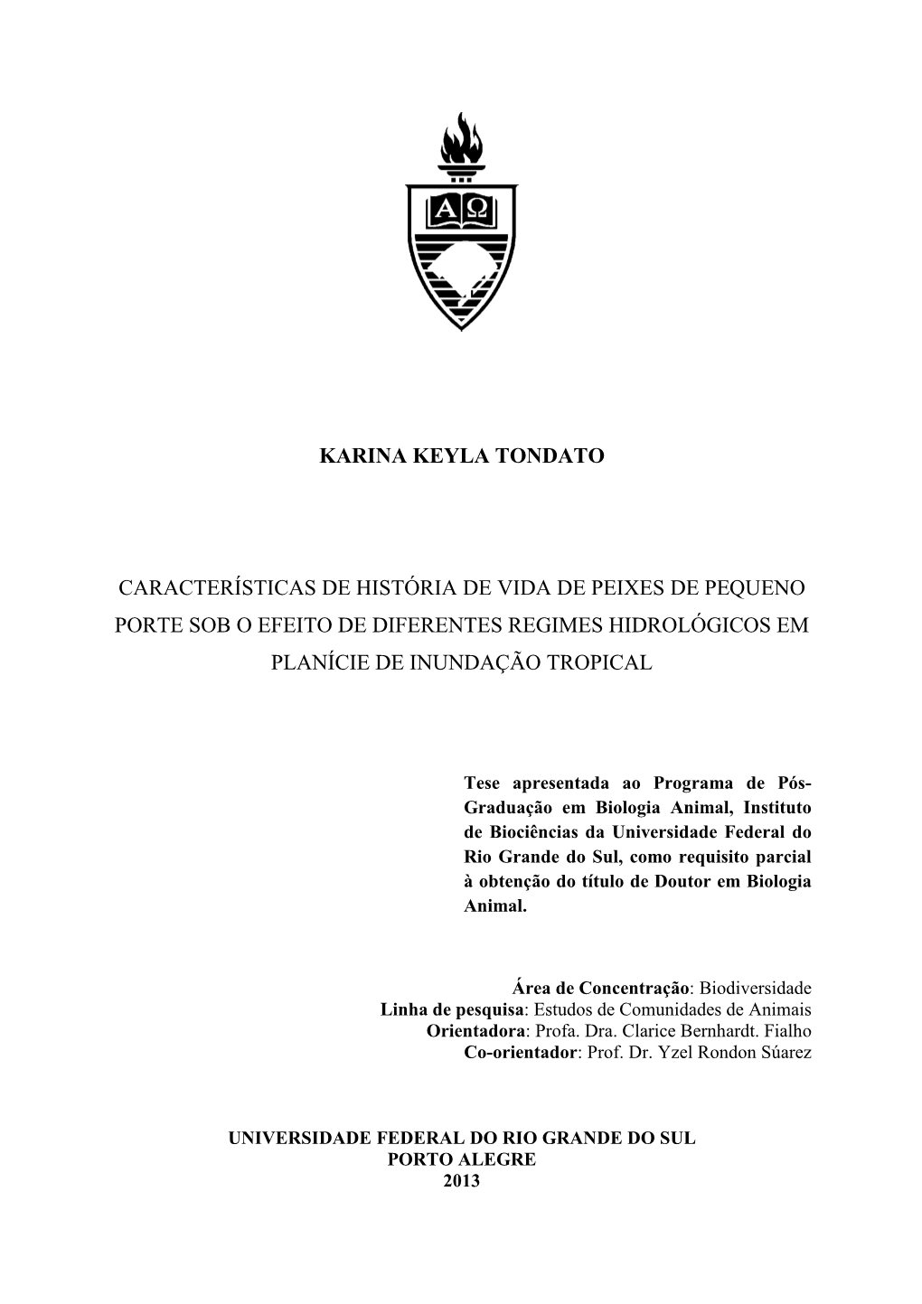 Karina Keyla Tondato Características De História