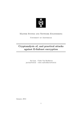 Cryptanalysis Of, and Practical Attacks Against E-Safenet Encryption