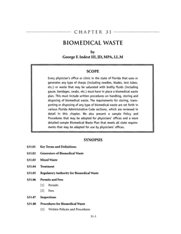 Biomedical Waste