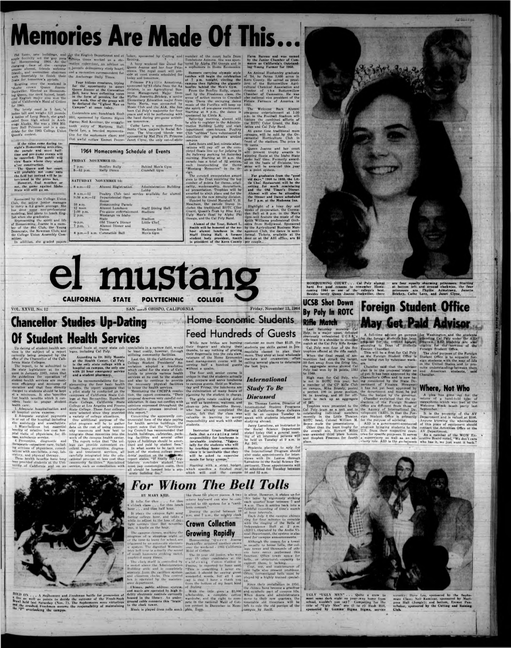 El Mustang, November 13, 1964