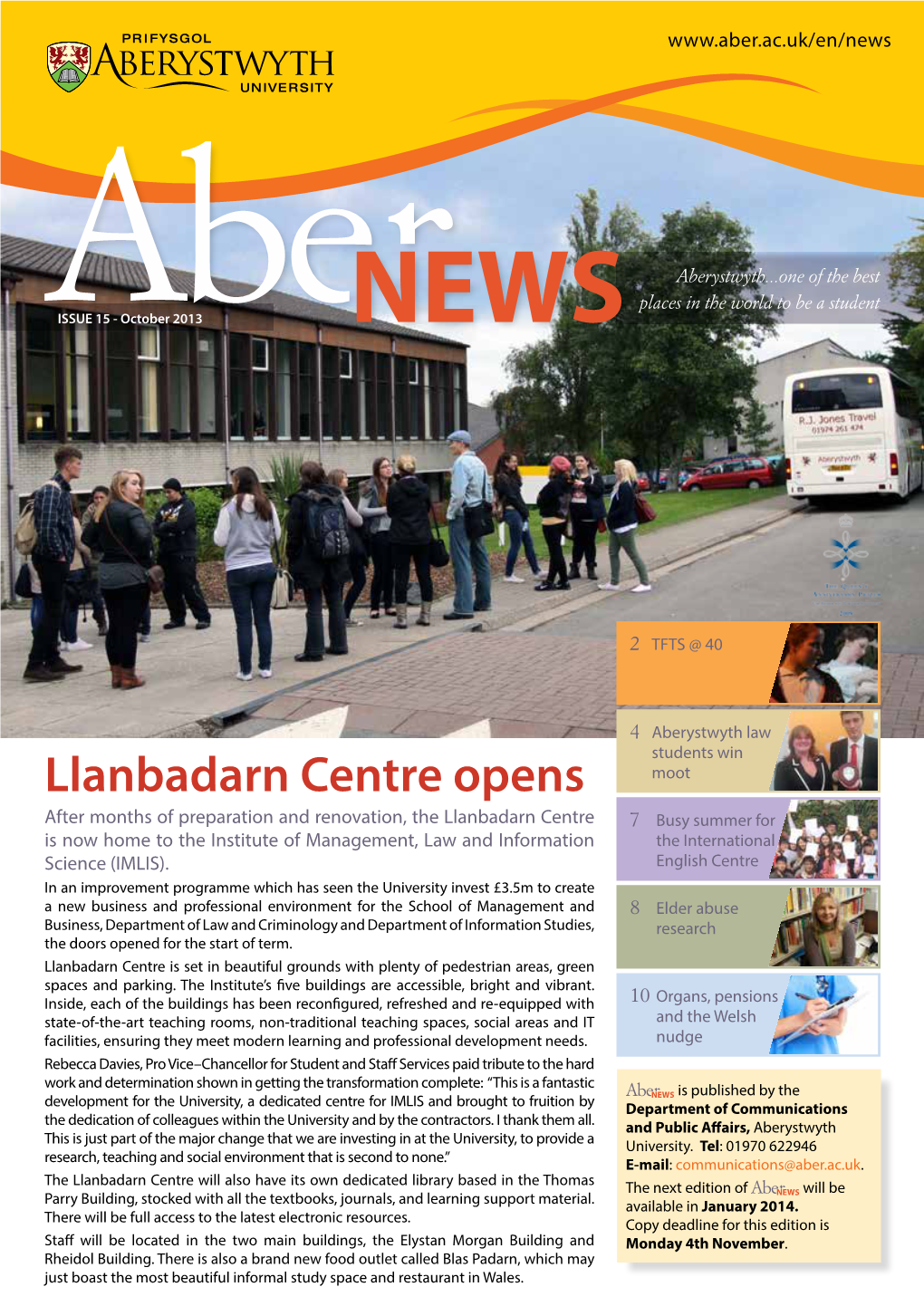 Llanbadarn Centre Opens