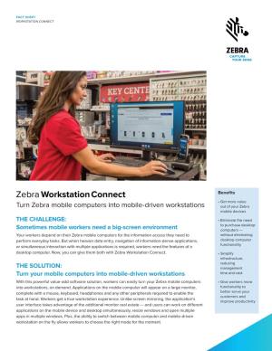Zebra Workstation Connect Fact Sheet