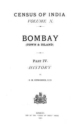 Bombay (Town & Island)
