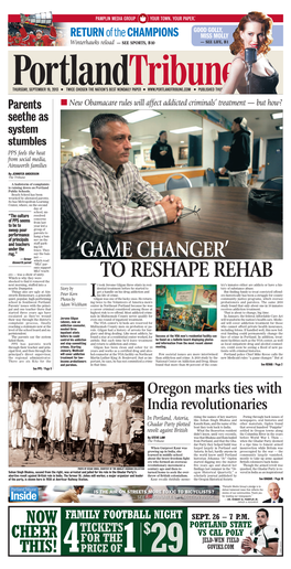 'Game Changer' to Reshape Rehab