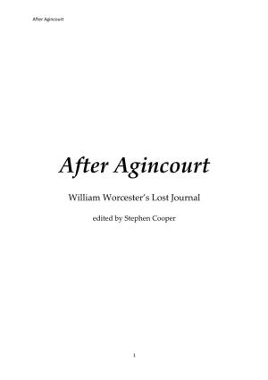 After Agincourt