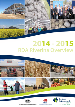 RDA Riverina Overview 01 RDA Riverina Overview 2014 - 2015