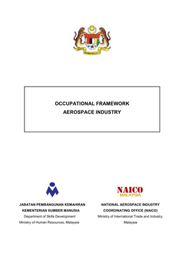 Occupational Framework Aerospace Industry