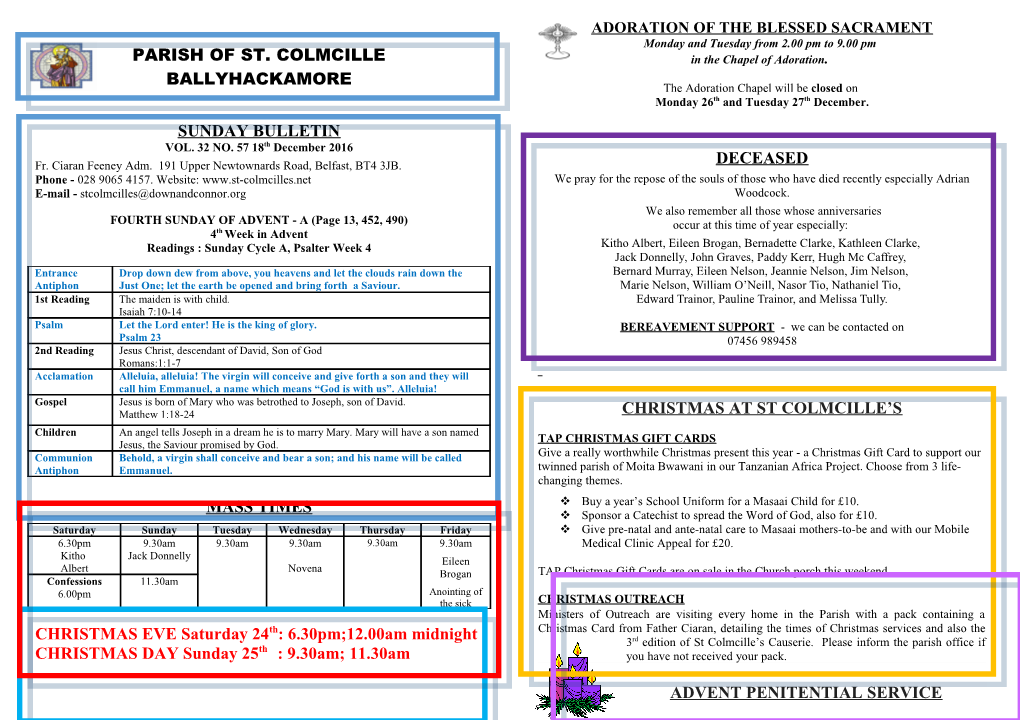 Parish of St. Colmcille