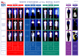 WHITE UNIFORMS of the ROYAL NAVY
