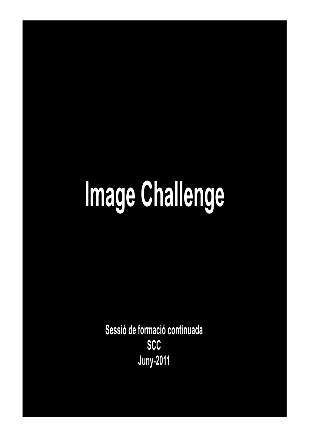 Image Challenge