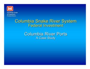 Columbia Snake River System Columbia River Ports