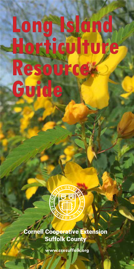 Long Island Horticulture Resource Guide