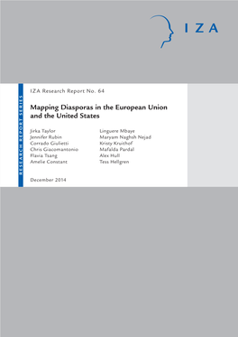 Mapping Diasporas in the European Union and the United States